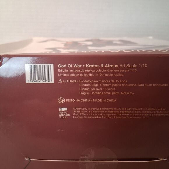 God of War Kratos Atreus Action Figure Collectible Model 1/10 Scale 6" - Picture 10 of 10